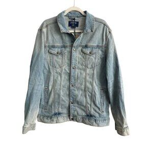 NWT Chubbies The Denim Trucker Jacket Size XL Light Vintage Wash